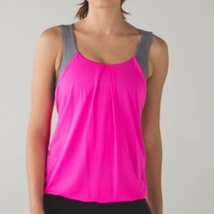 Lululemon nouveau limits tank top and sports bra